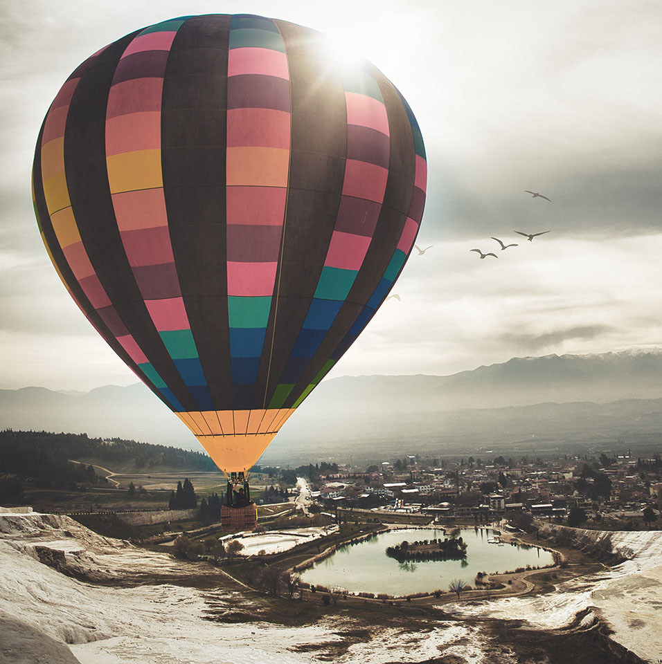 Pamukkale Hot Air Balloon Tour
